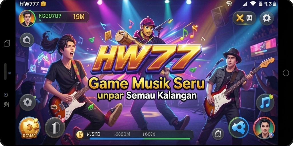 Tampilan gameplay HW777 yang seru dan interaktif