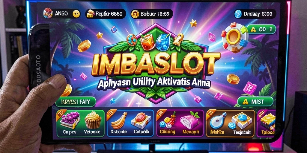 Tampilan utama IMBASLOT dengan antarmuka yang intuitif dan fitur lengkap.